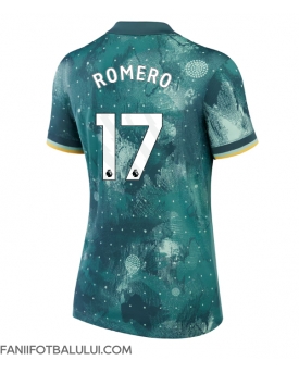 Tottenham Hotspur Cristian Romero #17 Tricou Fotbal Replică 2024-25 Femei Treilea